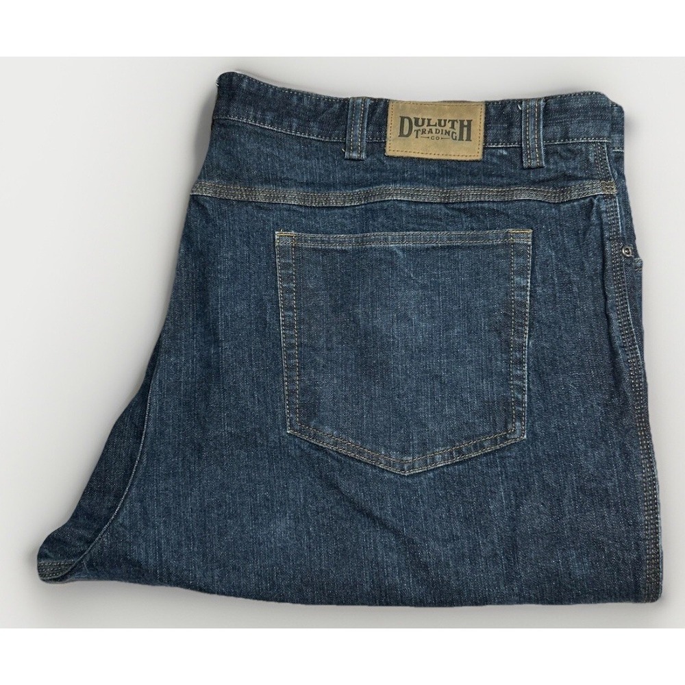 Men's Big & Tall Duluth Trading Flex Ballroom‎ Jeans Sz 48 No Stains. 48x30